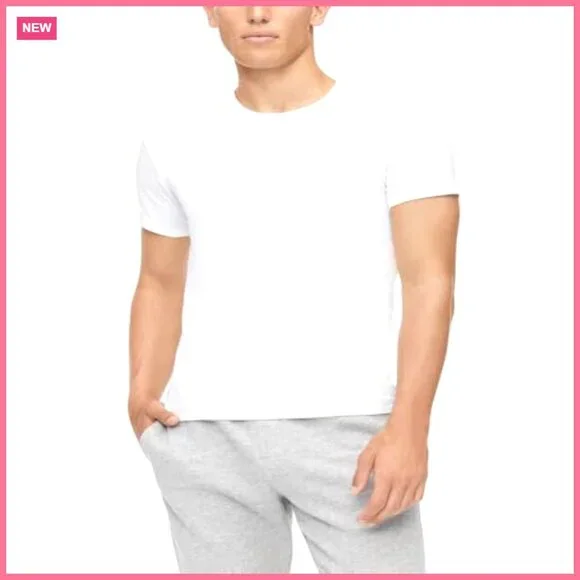 Cotton Stretch Undershirts 3-Pack, Tagless Comfort, Crewneck